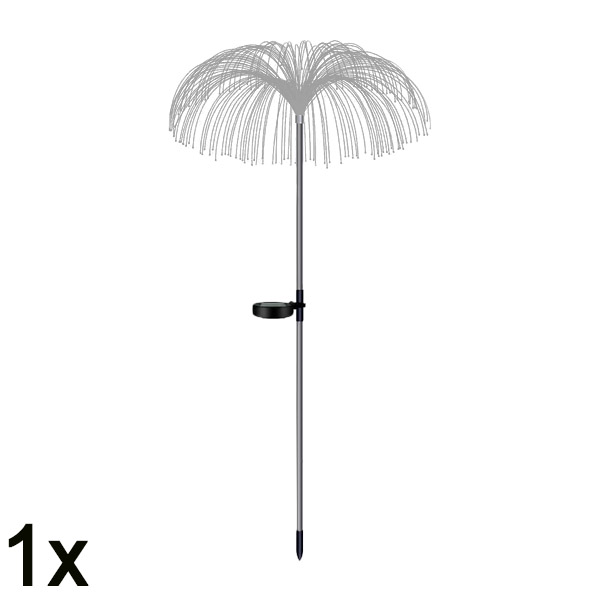 1x Dritat Tropikale Solare për Kopsht | LUMIPALM